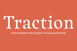 Traction Black Italic
