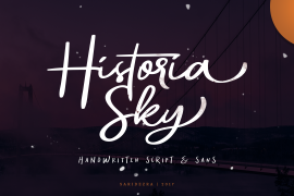 Historia Sky Sans