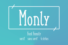 Monly Serif Bold