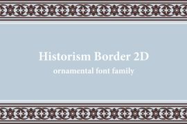 Historism Border 2D Four