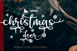 Christmas Deer Regular