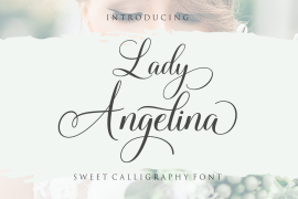 Lady Angelina Script Regular