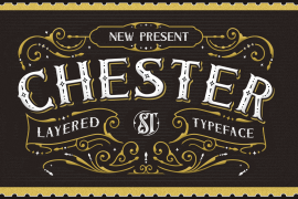 Chester Font Layer Inline
