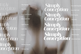 Simply Conception Bold