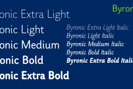 Byronic Light Italic