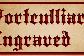 Portculliard Engraved Regular