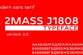 2 Mass J1808 Extra Bold