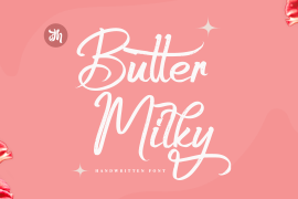 Butter Milky Script