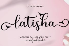 Latisha Script Regular
