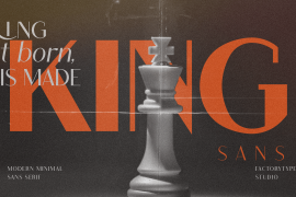 King Sans Semibold Italic