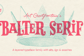 Balter Serif Rustic
