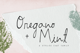 Oregano and Mint Small