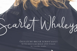 Scarlet Whaleys Bold Slant
