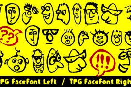 TPG FaceFont Right