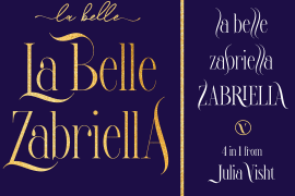 La Belle Zabriella Script
