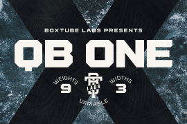 QB One Extra Bold Condensed