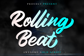 Rolling Beat Italic