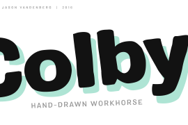 Colby Extended Medium Italic