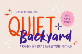 Quiet Backyard Sans