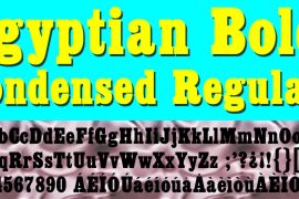 Eyptian ExtraBold Condensed
