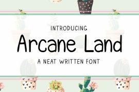 Arcane Land Italic
