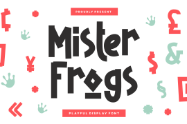 Mister Frogs Regular