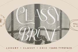 Classy Brune Italic