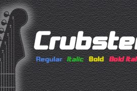 Crubster Bold Italic