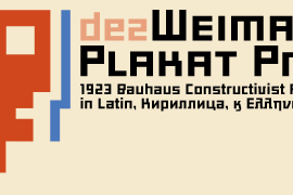 Dez Weimar Plakat Pro