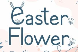 Easter Flower Italic