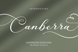 Canberra Script Regular