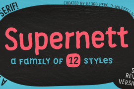 Supernett Condensed Bold Italic