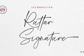 Ruttar Signature Regular