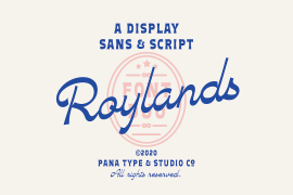 Roylands Font Duo Sans