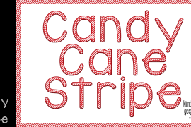 KG Candy Cane Stripe