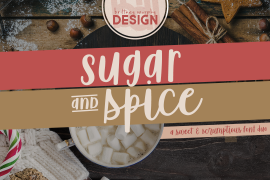 Sugar & Spice Hand Sans