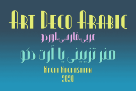 Art Deco Arabic Regular