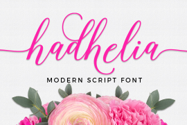 Hadhelia Script Regular