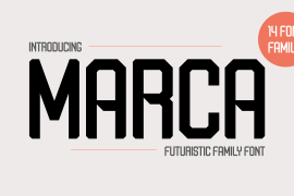 Marca Bold Italic
