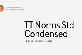 TT Norms Std Condensed ExtraLight