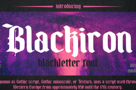 Blackiron Regular