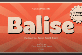 Balise Bold