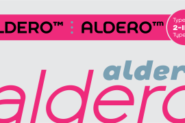 Aldero Italic