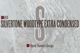 Silvertone Woodtype DTD ExtraCond Alternate OSF