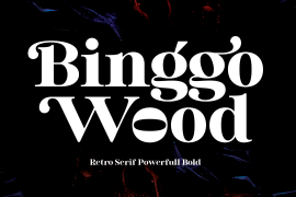 Binggo Wood Display