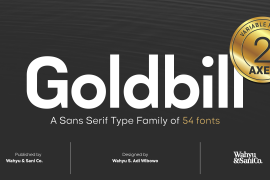 Goldbill XS Extra Bold Italic