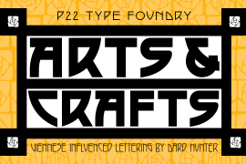 P22 Arts and Crafts Bold