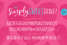 Simply Sweet Serif