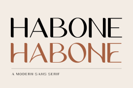 Habone Italic