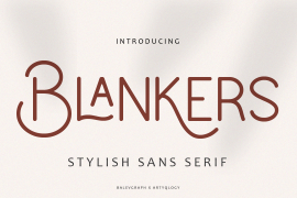 Blankers Bold Italic